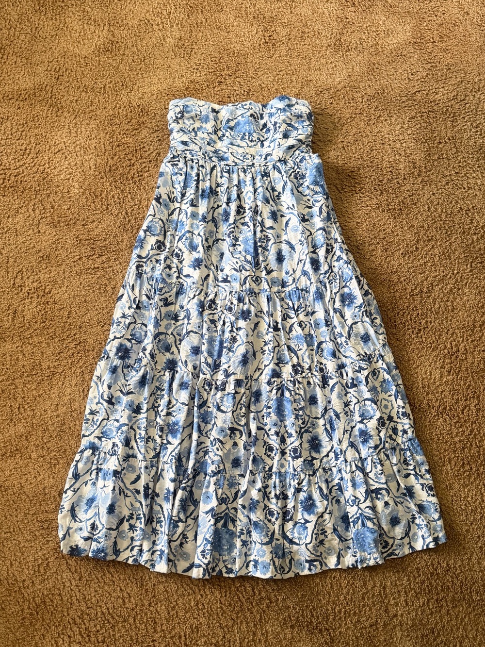 Abercrombie Strapless Maxi Dress